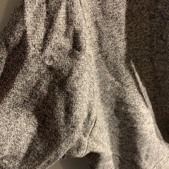 Speckled grey zip up hoodie - Picture 4 of 6
